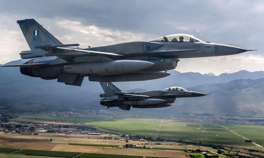 Τα Ελληνικά φτερά με F-16C περιπολούν τον εναέριο χώρο των Σκοπίων